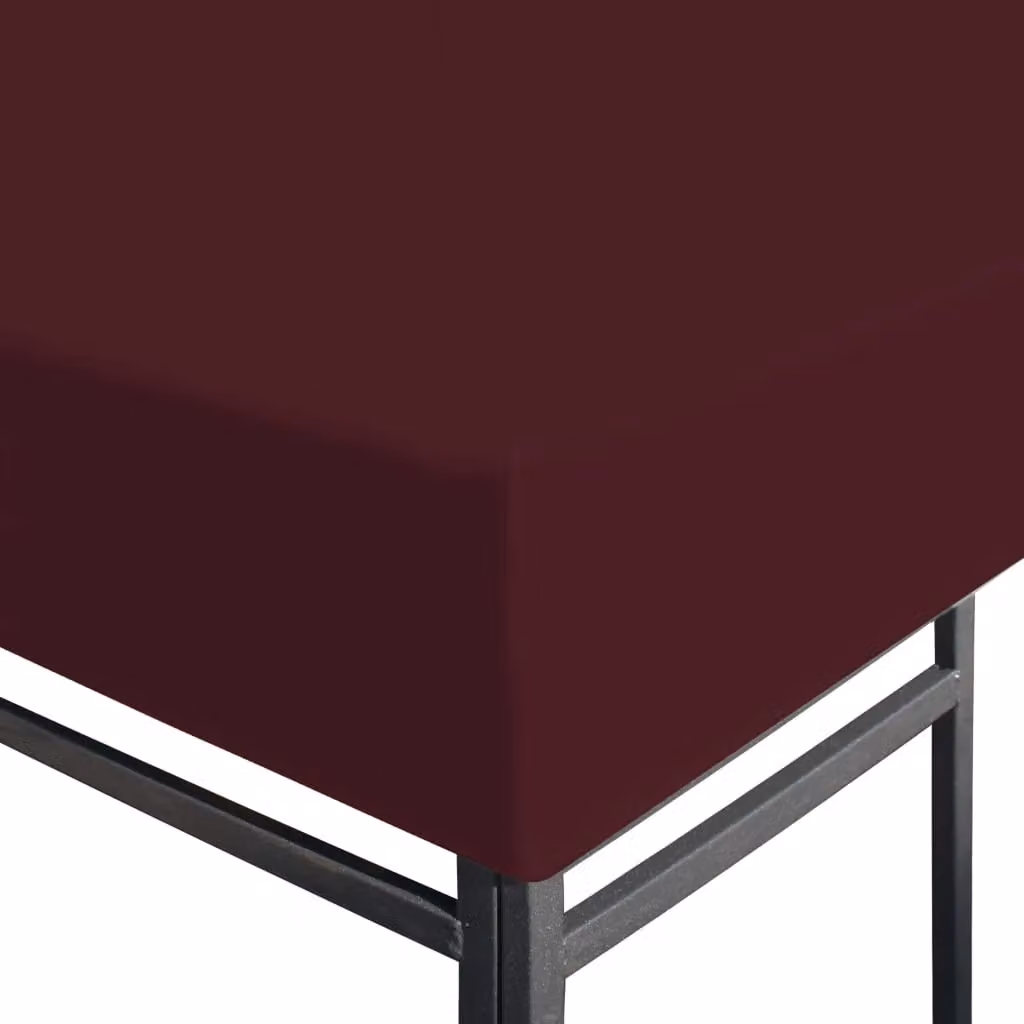 Berkfield Home PVC-Coated Gazebo Top Cover, Red, W x D: 3 x 3 m – 3
