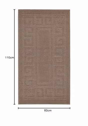 Desire Rugs Ivy Non-Slip Greek Key Kitchen Floor Mat, Beige, W: 60 cm, D: 110 cm – 2