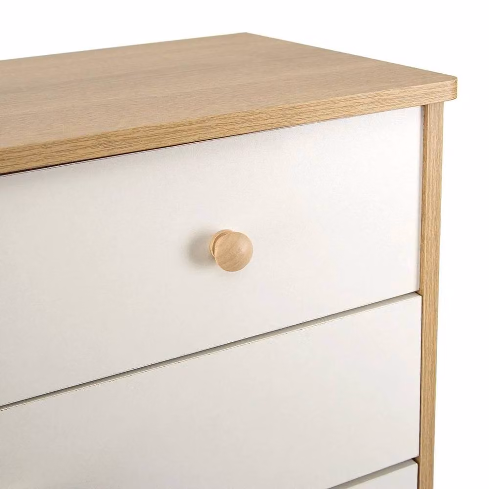 EONLION 5 Layer White Chest of Drawers Bedside Unit – 3
