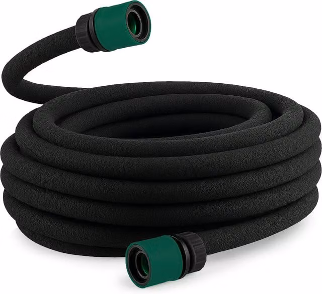 Innoteck Black Porous Garden Soaker Hose Pipe, 13mm, 30m