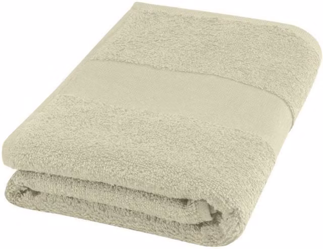 Bullet Charlotte Cotton Terry Bath Towel in Light Grey