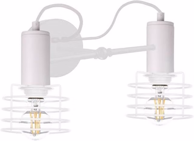 Netlighting Rune Wall Lamp White, Diameter: 25 cm, 2x E27