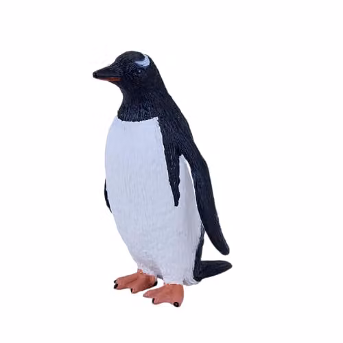 MOJO Gentoo Penguin Wildlife Animal Model Figure, Black and Multicolour