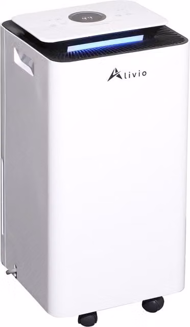 Alivio 10L Moisture Control Dehumidifier and Air Purifier in White