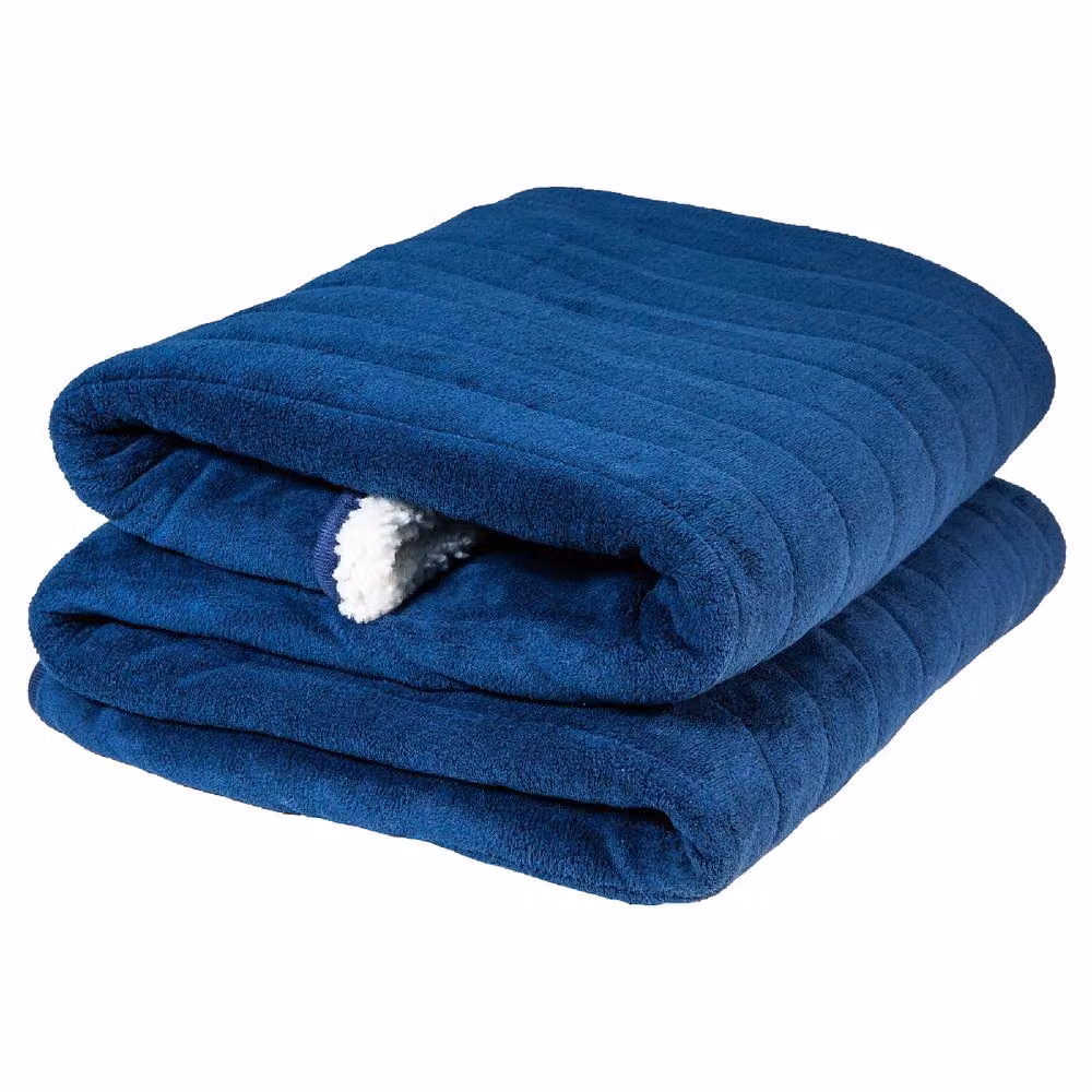 Russell Hobbs Blue Sherpa Microfleece Electric Heated Throw RHHT1003, W: 180 cm, D: 130 cm – 8