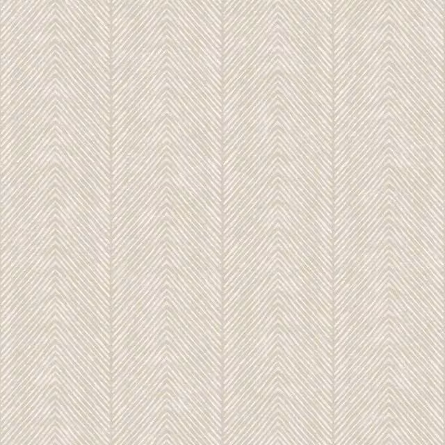 World of Wallpaper Herringbone Geometric Abstract Wallpaper in Beige and Sand – 1