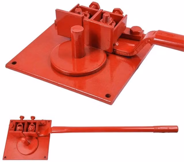 Nordara Manual Rebar Bender in Red for 1-20mm Steel Bars – 1