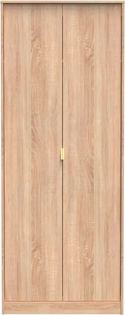 Ready Assembled 2 U Bexley 2 Door Wardrobe in Light Oak