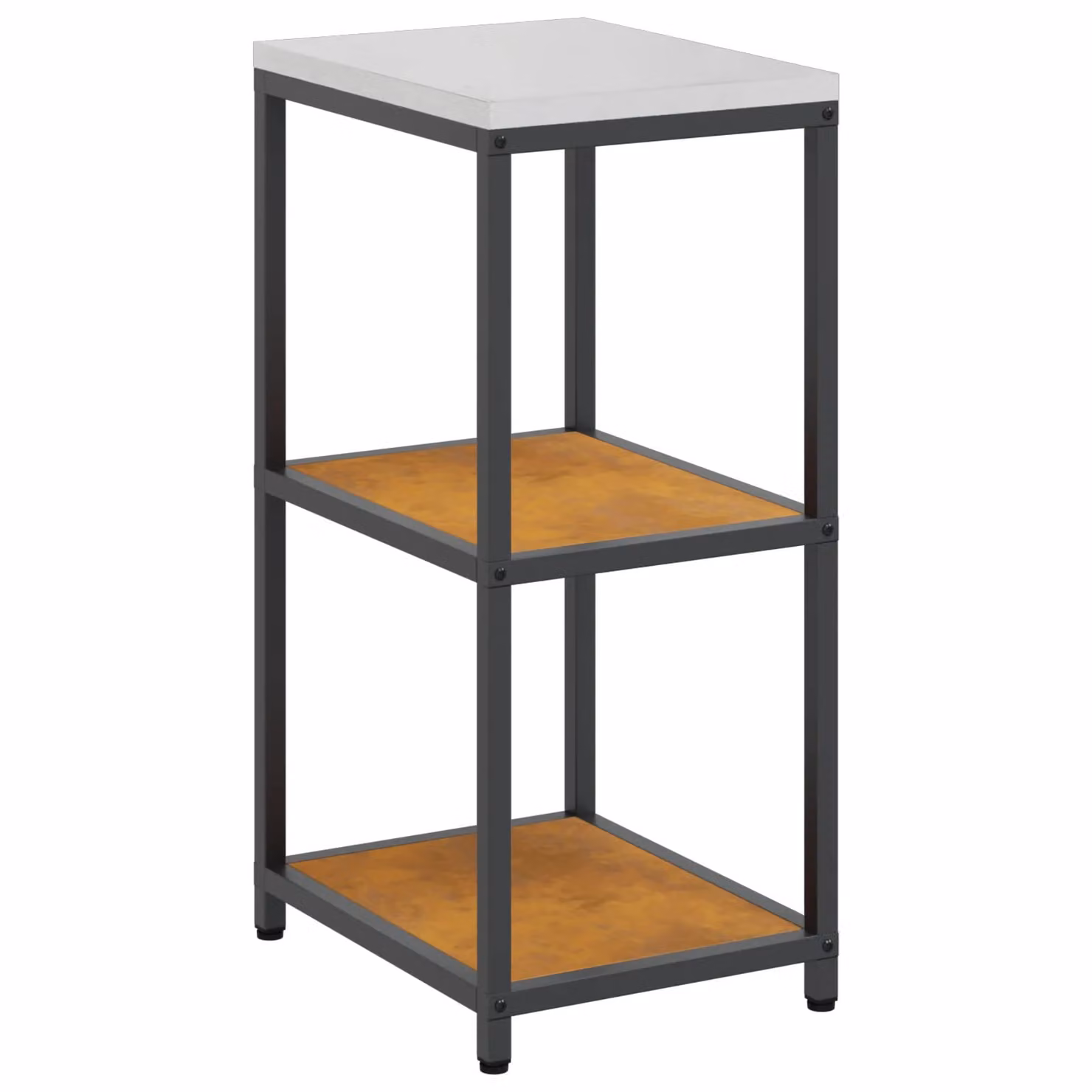 Berkfield Home Kitchen Storage Shelf in Brown Rusty Weathering Steel – 1