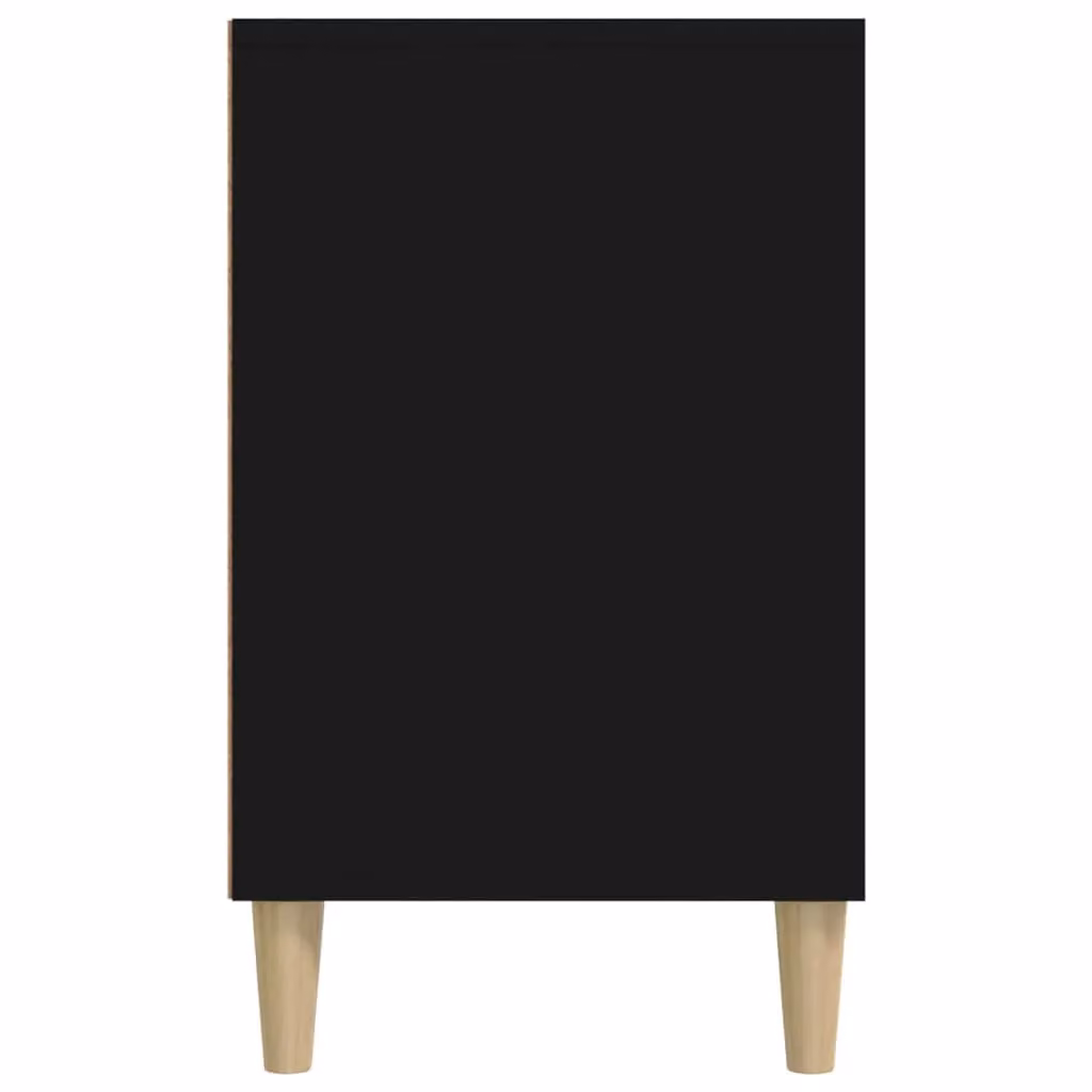 Berkfield Home Black Modern Shoe Cabinet with Integrated Seat, W/D/H: 102 x 36 x 60 cm – 4