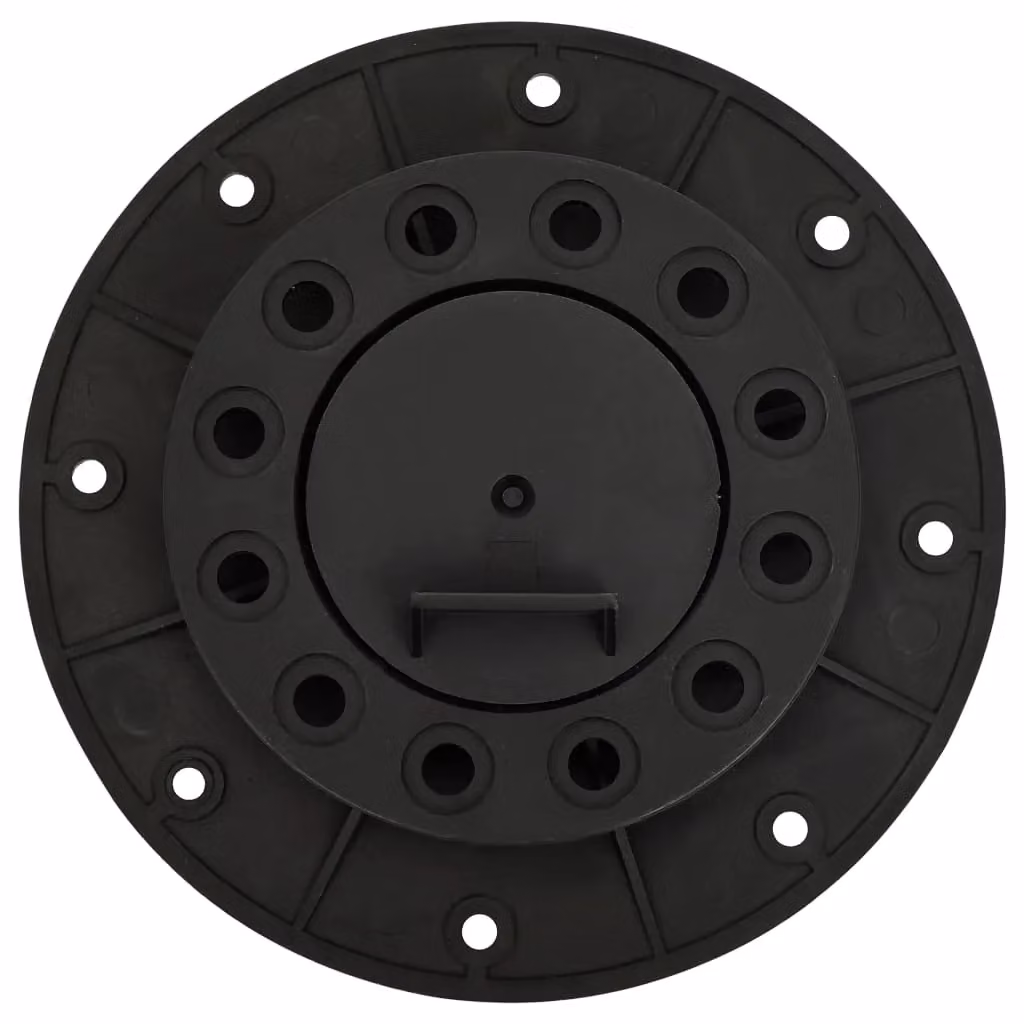 Berkfield Home Adjustable Plastic Decking Feet, 10 Pack, Black, 25-40 mm – 4