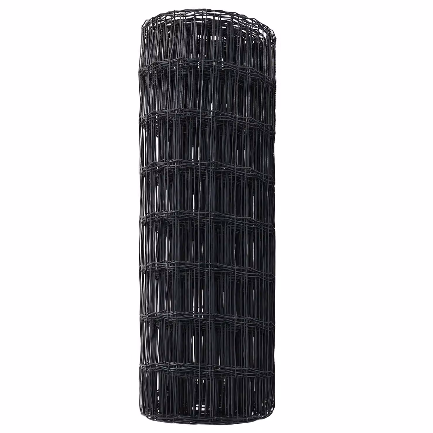 Berkfield Home Euro Fence Grey PVC Coated Steel Fencing 0.4 x 25 m – 5