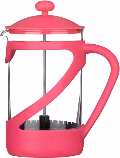 Orsina Nairobi Modern Design Cafetiere, Pink and Purple, 850ml