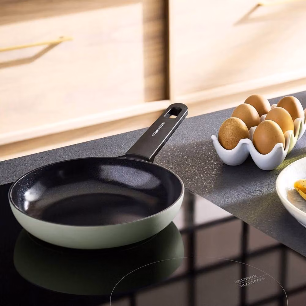 Morphy Richards Green Ceramic Non-Stick Aluminium Frying Pan, 20cm – 8