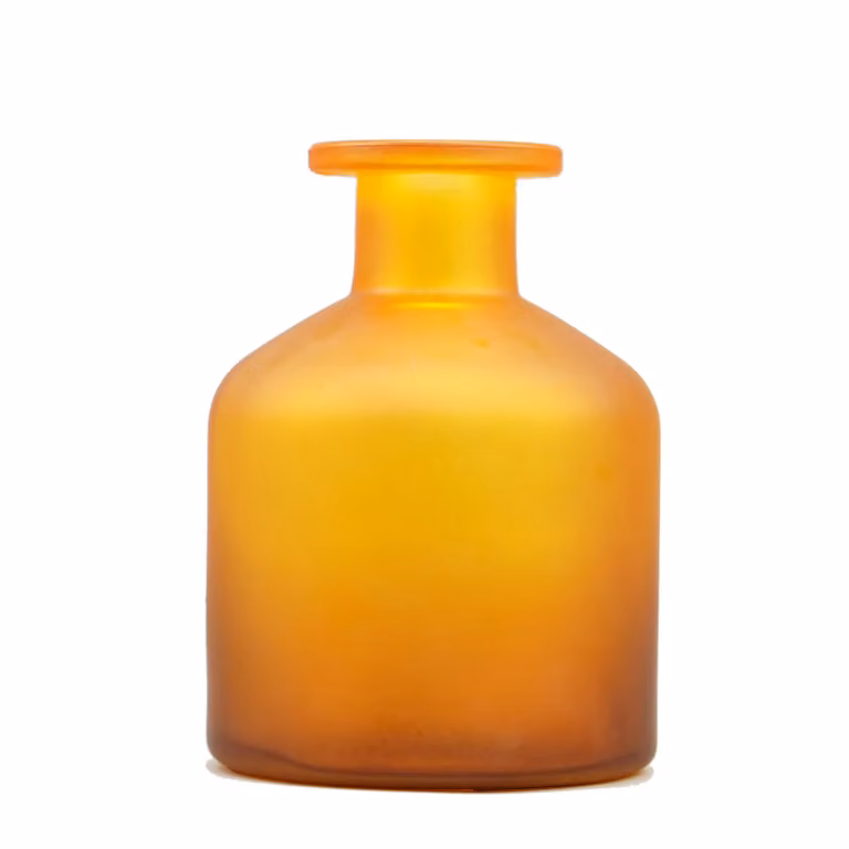 Half Moon Bay Harry Potter Hufflepuff Potions Glass Vase, Yellow and Multicolour, Height: 11 cm