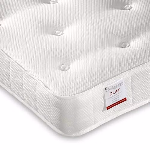Bedmaster Quest Single Wooden 3 Drawer Storage Bed with Orthopaedic Spring Mattress, White, W/D/H: 90 x 190 x 62 cm – 3