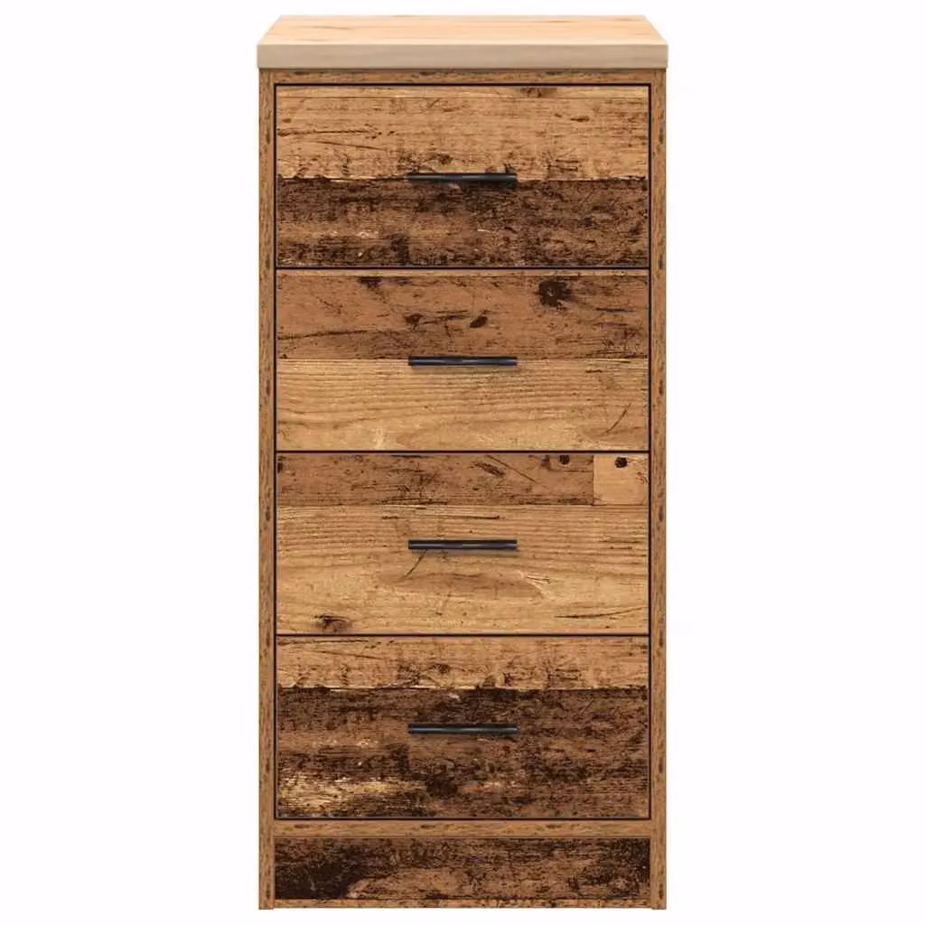 Berkfield Home Garage Storage Cabinet in Brown Solid Pine Wood, W/D/H: 40 x 51 x 85 cm – 5