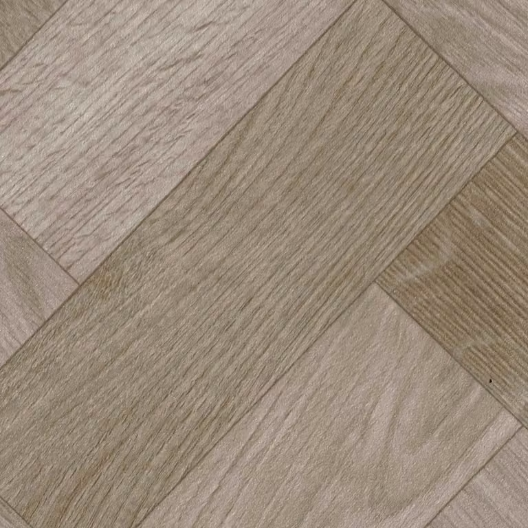 Vinyl Flooring UK Brown Wood Effect Cushion Backed Vinyl Flooring Sheet, W: 200 cm, L: 600 cm