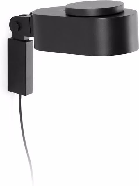 Netlighting Black Adjustable LED Wall Lamp, 6W Dimmable Metal Design – 1