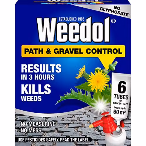 Weedol Path Weed Killer Liquid Concentrate, 6 Tubes, Treats 60m2 Garden Paths and Patios – 2