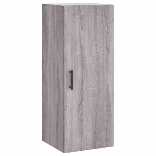 vidaXL Wall Mounted Cabinet in Grey Sonoma, W/D/H: 34.5 x 34.0 x 90.0 cm – 1