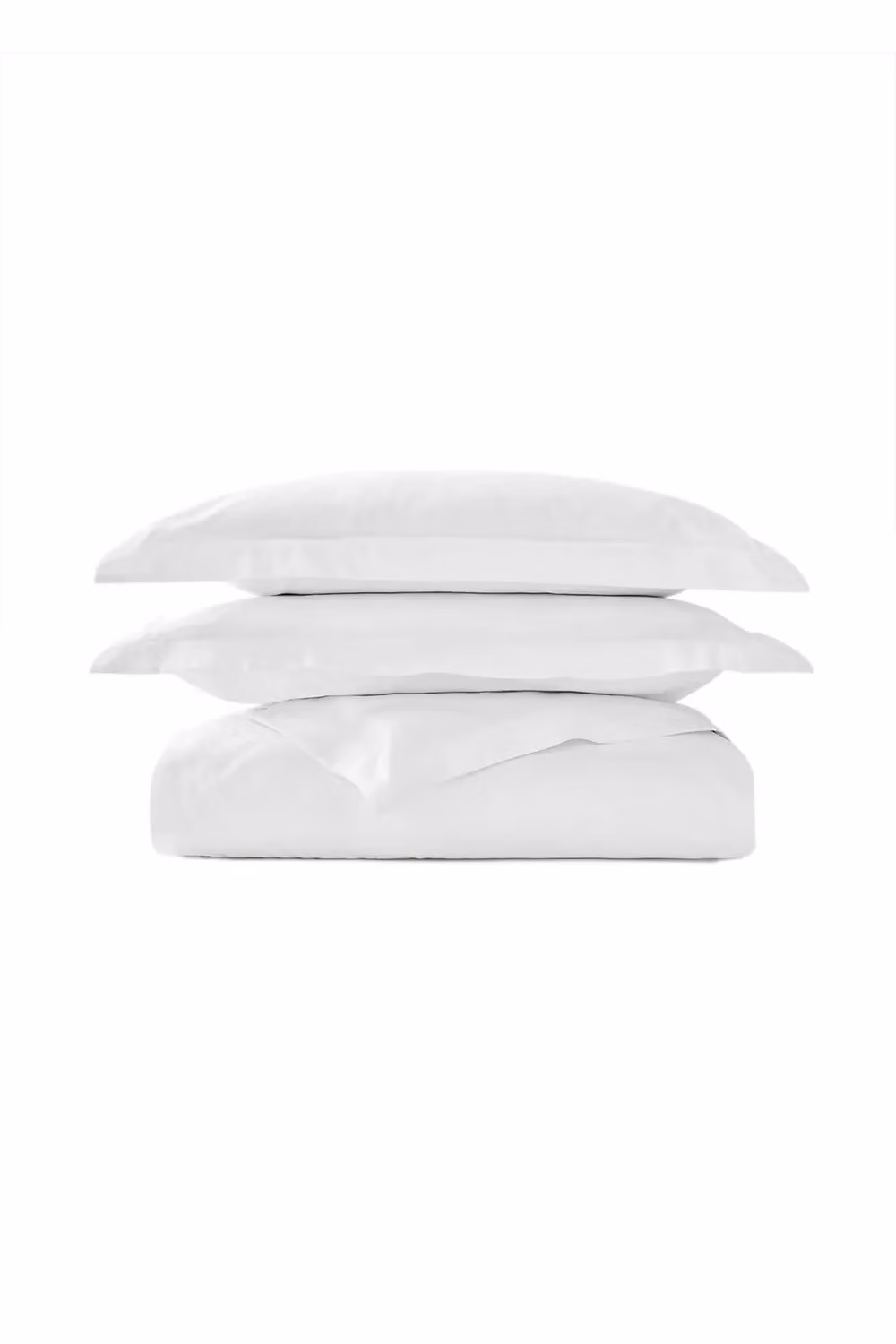 Christy Premium 500 Thread Count Mako Satin Cotton Duvet Cover and Pillowcase Set in White, W/D/H: 180 x 200 cm and 50 x 75 cm – 2
