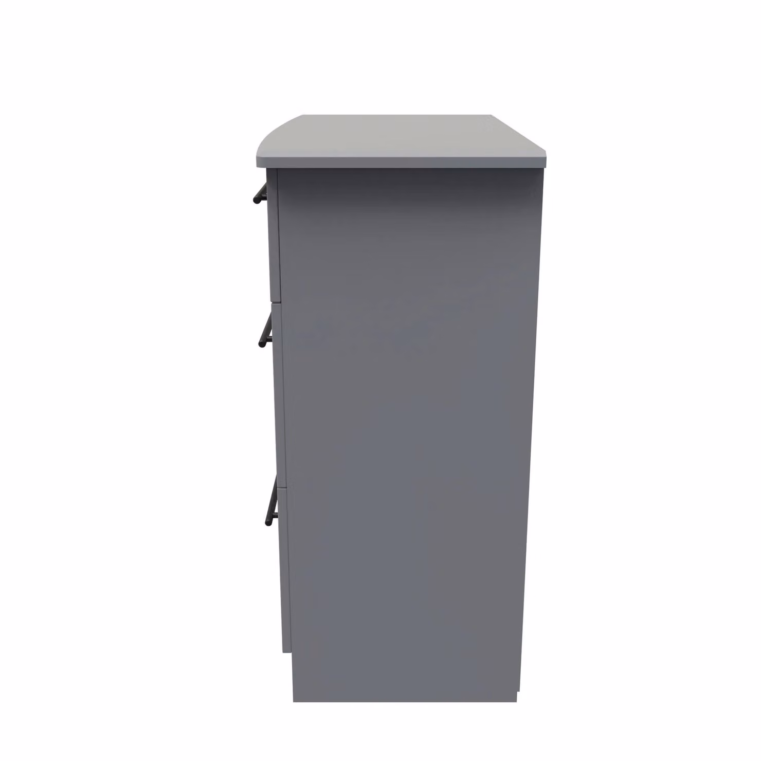 2 U Howard 3 Drawer Deep Chest in Dark Grey Matt Finish – 2