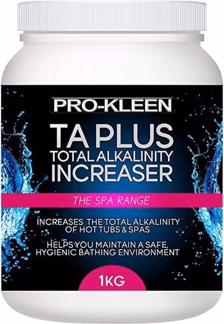 Pro-Kleen TA Plus Total Alkalinity Increaser, White, 1kg