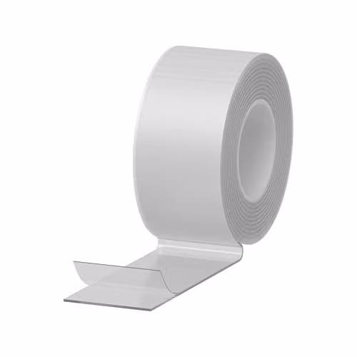 T-REX Clear Heavy Duty Double Sided Mounting Tape, W: 25 mm, L: 1.5 m – 2