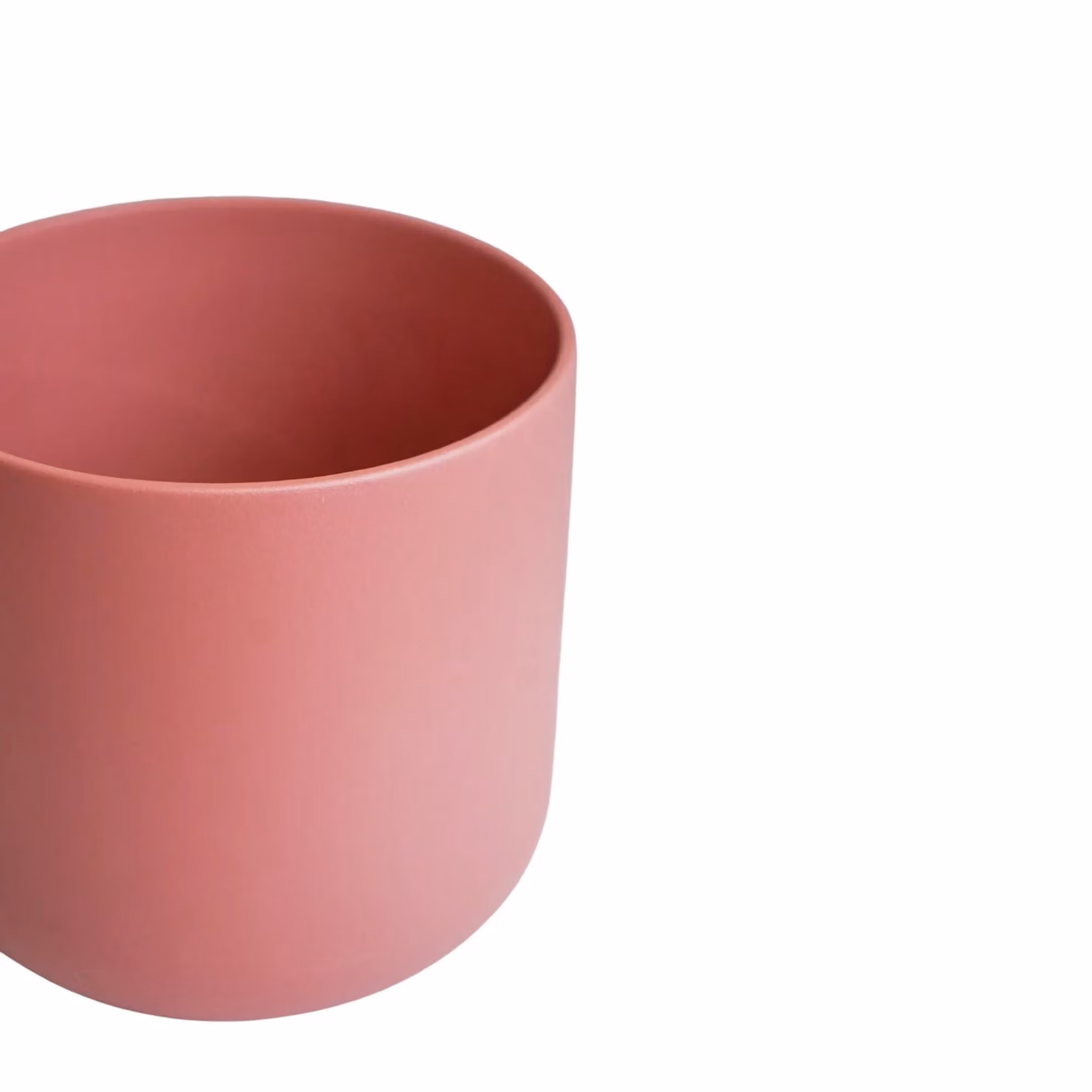 Ivyline Lisbon Ceramic Planter, Blush Rose, H 26 cm x D 26 cm – 2