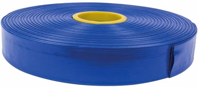SIP Blue 2 Inch Layflat Delivery Hose, 100m Length, H: 5 cm – 1
