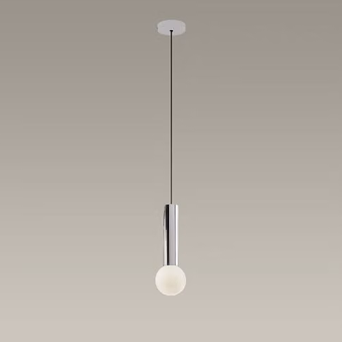 Netlighting Mist Modern Chrome Bathroom Pendant Light with E14 Socket – 2