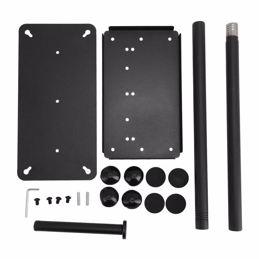 EONLION Free Standing Toilet Paper Holder and Spare Roll Stand in Black – 4