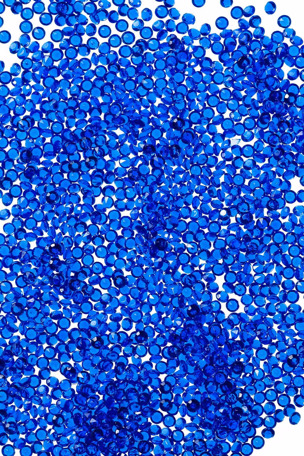 Neel Blue Acrylic Rhinestone Table Confetti, 6000pcs Round Blue Table Scatters – 5