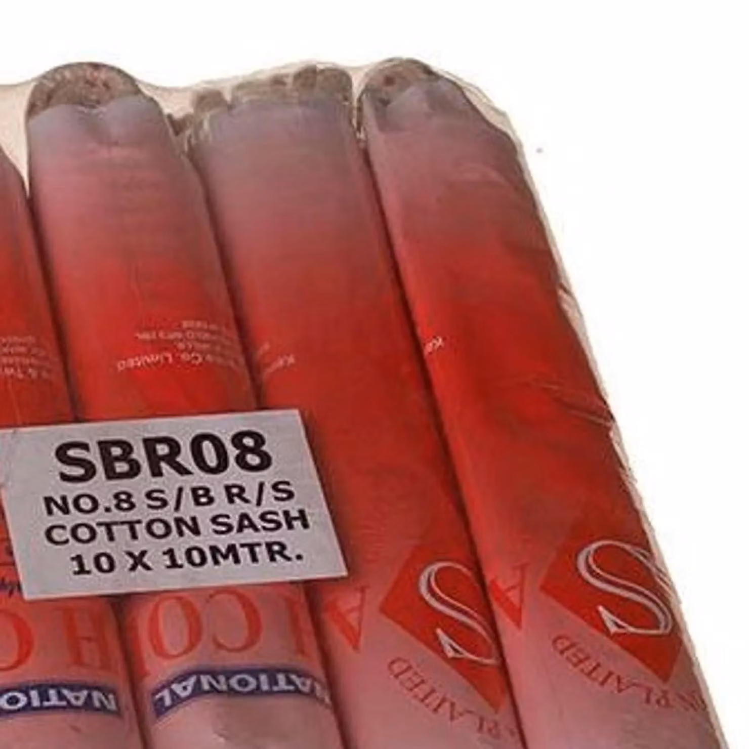 Universal Textiles Braided Polished Red Spot Sash Cord No 8, 6mm x 10m – 2