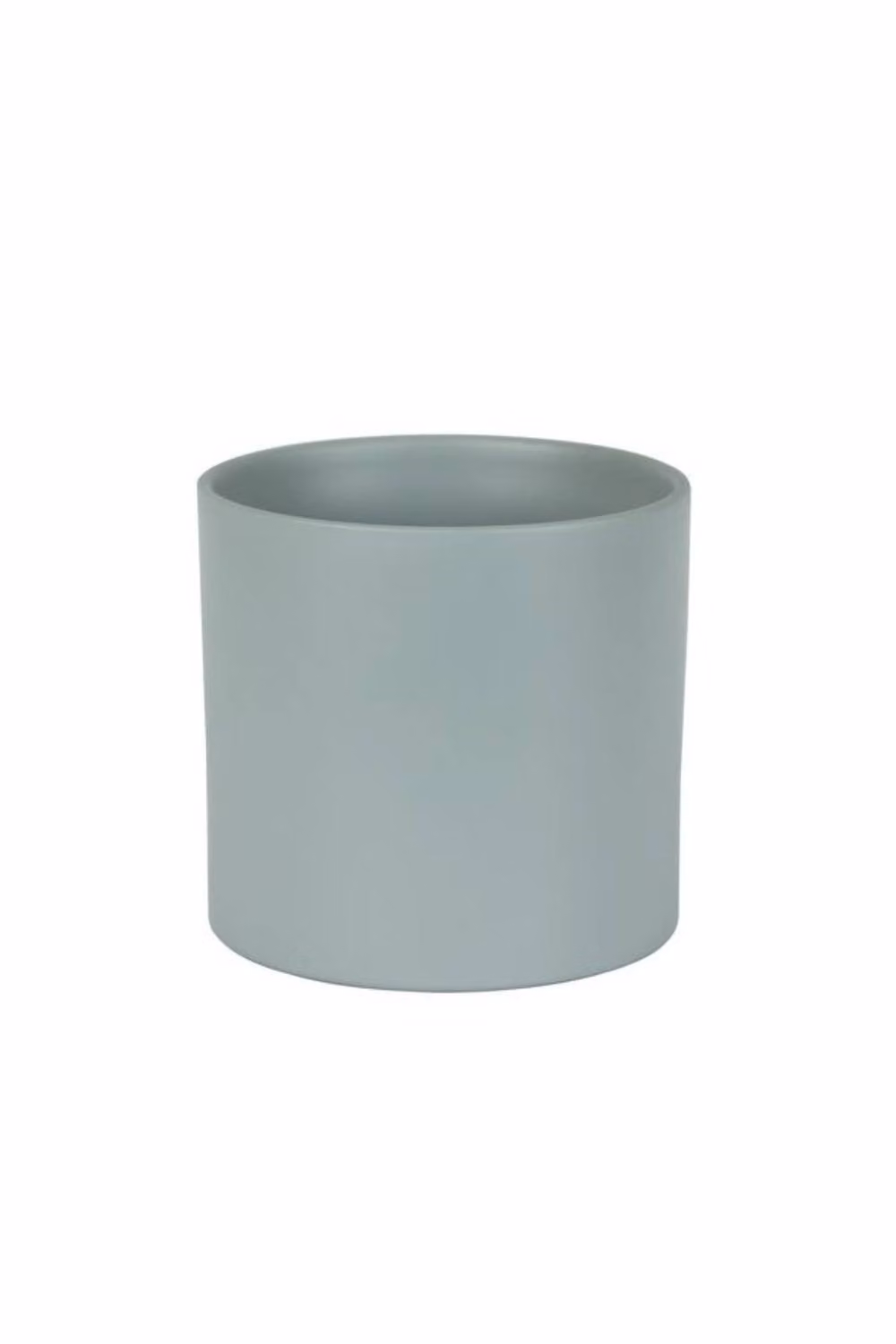 KDMD Hortus Sofia Matt Grey Ceramic Tabletop Pot, Diameter: 16 cm – 2