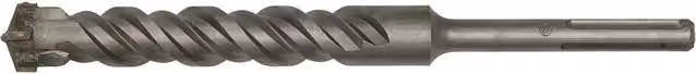 Loops SDS Max Masonry Drill Bit, Silver and Multicolour, Diameter: 38 mm, Length: 370 mm – 1