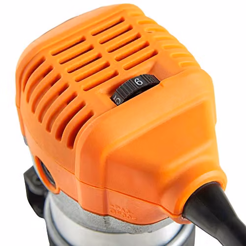 VonHaus 710W Compact Palm Router Saw in Black and Orange – 5