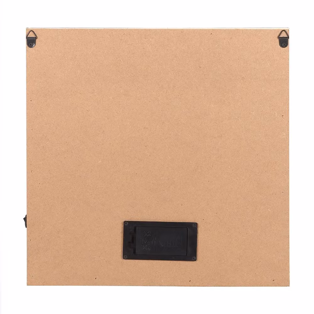 Something Different Midnight Moth Light Up Canvas Plaque in Multicolour and Brown – 3