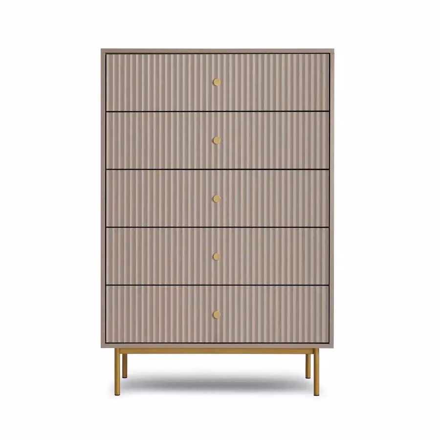 Home Garden Direct Devon Large Grey Matt Chest of Drawers – 2