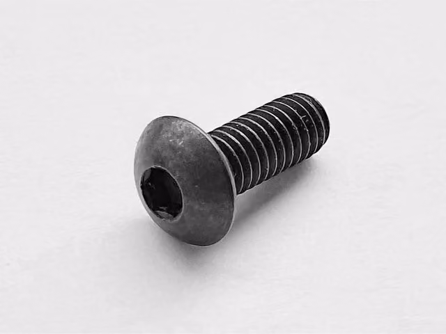 Holo-Krome Grade 12.9 Black Blued Hex Socket Dome Button Head Bolts, M8 x 25 mm, Pack of 100