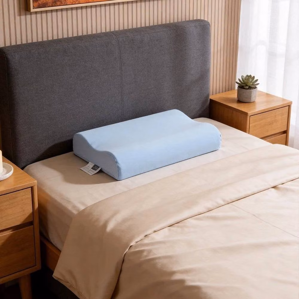 PAWNORA Cooling Memory Foam Pillow in Blue – 2