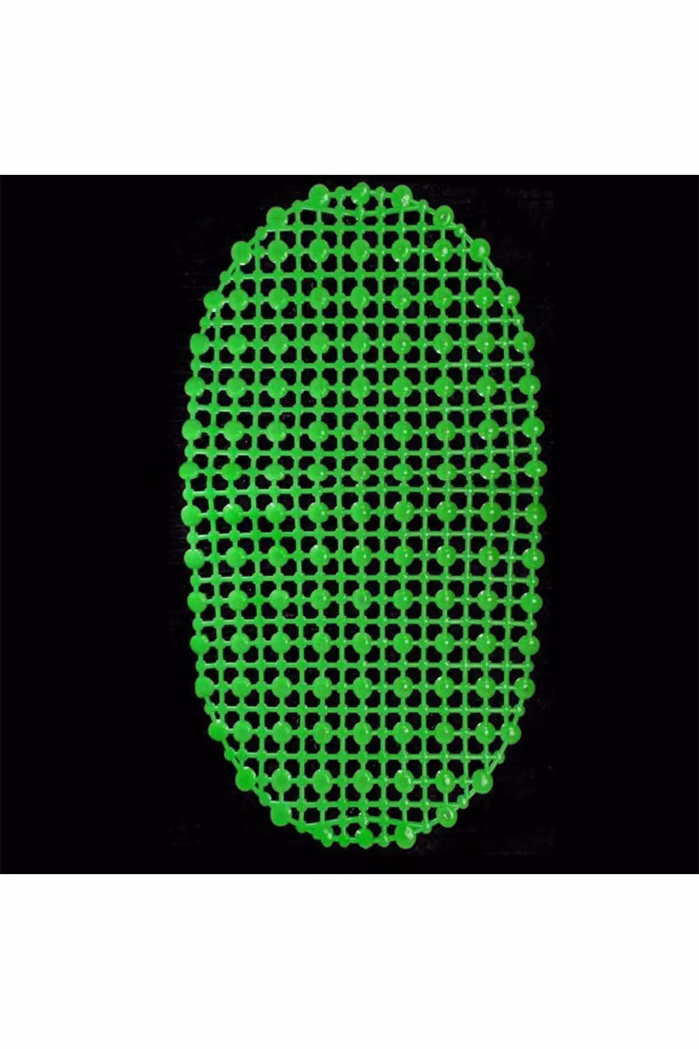 KDMD Circle Padded Plastic Bath Mat in Multicolour, W: 64 cm, D: 34 cm – 2
