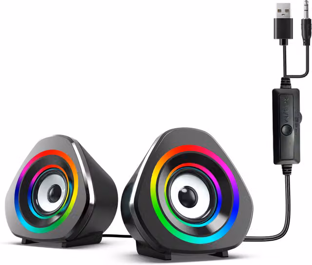 Sensei Dual Gaming Speakers - Black