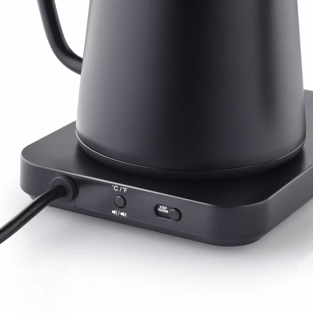 Graef Electric Pour-Over Kettle with Temperature Control, 0.9 l, Black – 2
