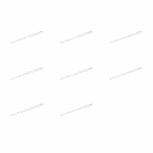 SYLVANIA SylBatten 5ft Twin LED Batten Light, 36W, 4100 Lumens, IP20, White, Pack of 8