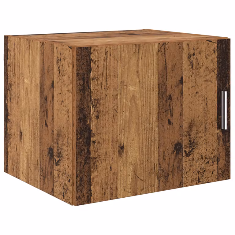 Berkfield Home Wall Mounted Cabinet in Old Wood Brown, W: 50 cm, D: 40 cm, H: 42.5 cm