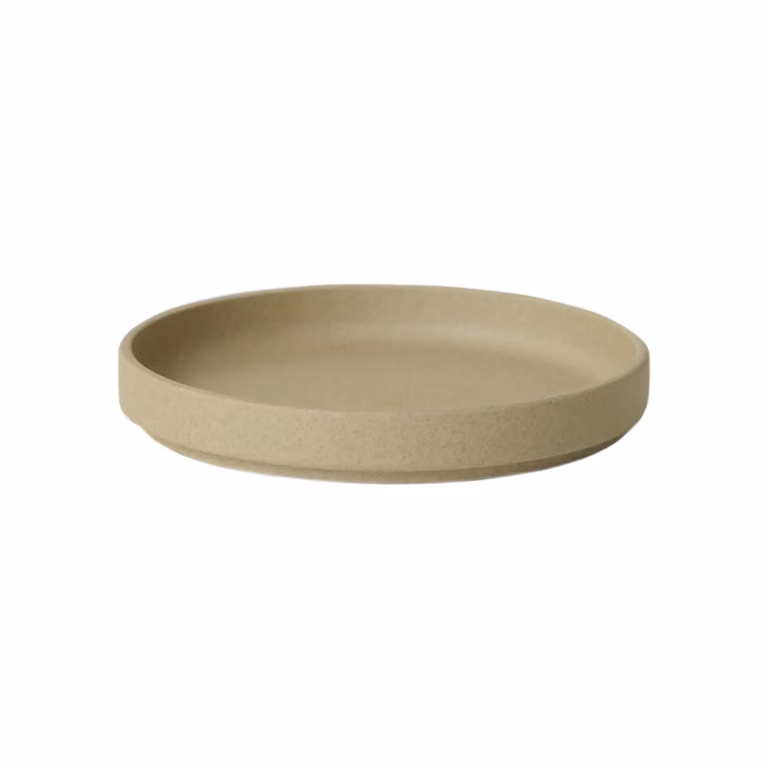 Hasami Porcelain Unglazed Small Side Plate, Beige