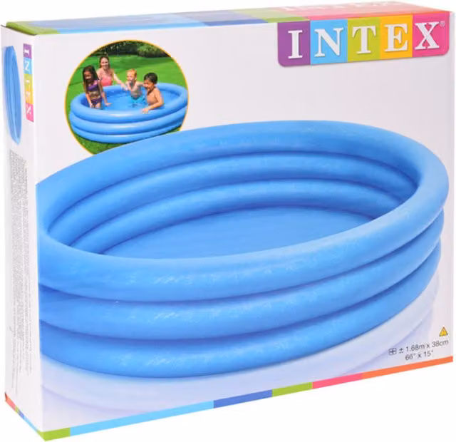 Intex Blue Round Inflatable Childrens Pool