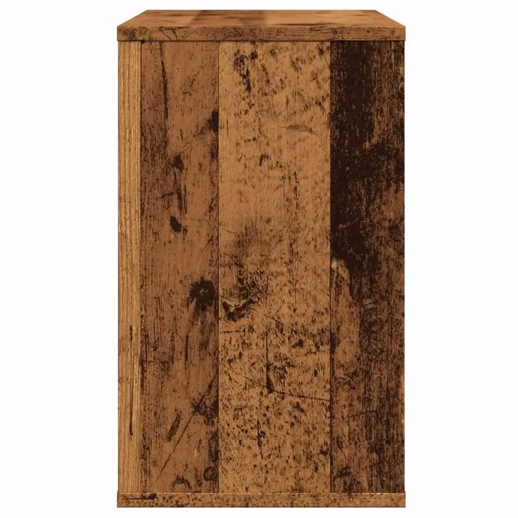 Berkfield Home Old Wood Side Cabinet in Brown, W/D/H: 60 x 30 x 50 cm – 5